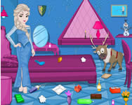 Clean a house with Frozen Elsa jegvarazs jtkok ingyen