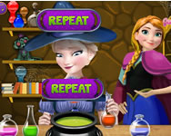 jegvarazs - Elsa and Anna superpower potions