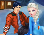 jegvarazs - Elsa and Ken kissing