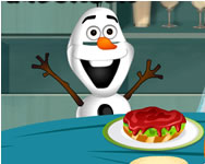 Elsa cooking hamburger online jtk