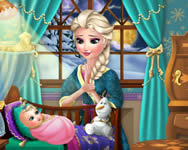 jegvarazs - Elsa frozen baby feeding