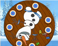 Frozen Olaf dart jtk