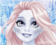 jegvarazs - New makeup snow queen Eliza