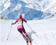 Slalom ski sport jtk jegvarazs HTML5 jtk